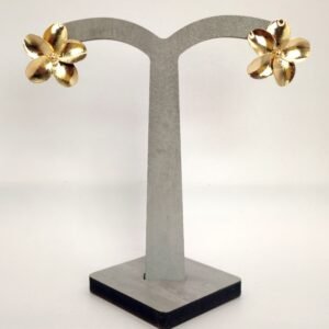 Brinco Flor Banhado em Ouro 18K