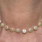 Choker Pérolas Chapadas Banhado em Ouro 18K