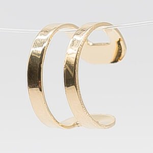 Piercing Fake Uma Volta Banhado em Ouro 18K