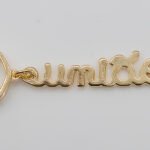 Pingente União Banhado em Ouro 18K