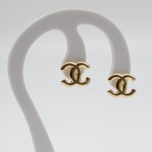 Brinco Pequeno Entrelaçado Banhado em Ouro 18K