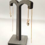 Brinco Passante Zircônia Cristal Banhado em Ouro 18K
