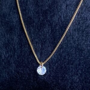 Colar Ponto de Luz Banhado em Ouro 18K